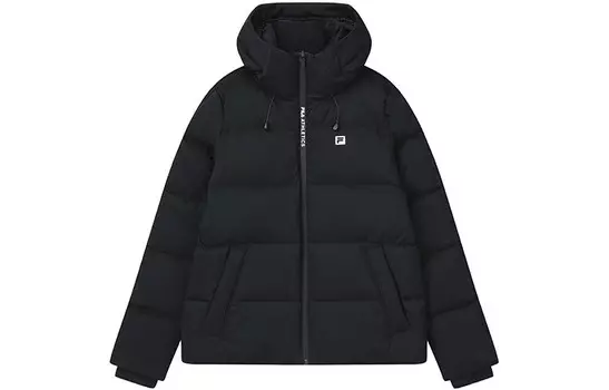 Спортивная куртка-пуховик женская черная Fila