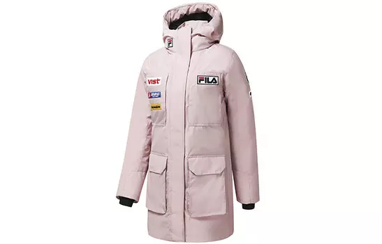 Спортивная куртка-пуховик женская Tea Plum Powder Fila