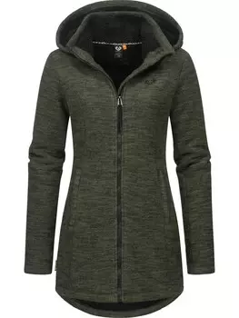 Спортивная куртка ragwear Leysha Melange, цвет dark olive