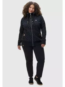 Спортивная куртка ragwear Rylie PrinZip Plus, черный