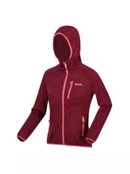 Спортивная куртка Regatta Hood Newhill Midlayer / Underlayer Jacke mit Kapuze, цвет Dunkelrot