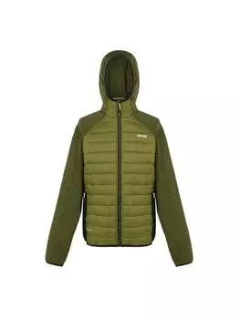 Спортивная куртка Regatta Strickfleecejacke mit Kapuze Newhill Hybrid, оливковый