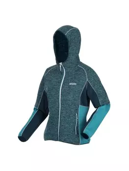 Спортивная куртка Regatta Strickfleecejacke mit Kapuze Walbury IV, бирюзовый