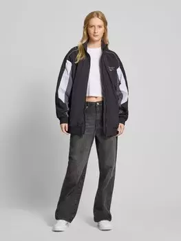 Спортивная куртка с этикеткой Karo Kauer, черный