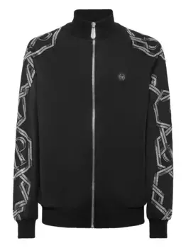Спортивная куртка с цепочкой Philipp Plein, черный