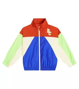 Спортивная куртка с цветными блоками Bobo Choses, мультиколор