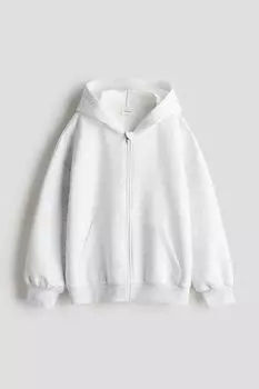 Спортивная куртка с капюшоном drymove H&M, серый