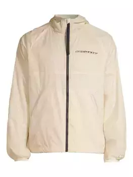 Спортивная куртка с капюшоном в шахматном порядке Lacoste, черный