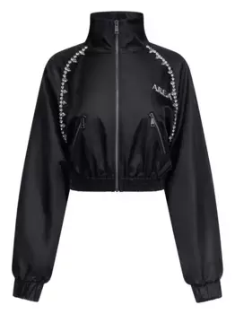 Спортивная куртка с кристаллами AREA, черный