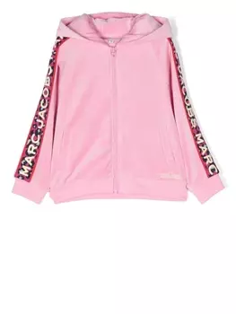 Спортивная куртка с логотипом Marc Jacobs Kids, розовый
