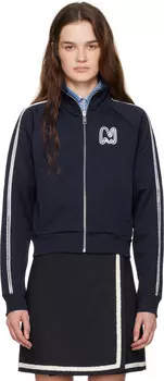 Спортивная куртка с логотипом Navy MSGM