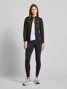 Спортивная куртка с логотипом PUMA PERFORMANCE, черный