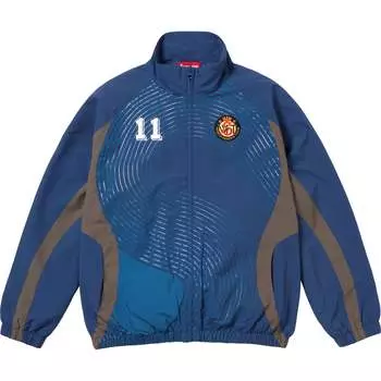 Спортивная куртка с логотипом S FW24 Supreme, Marine Blue/Navy