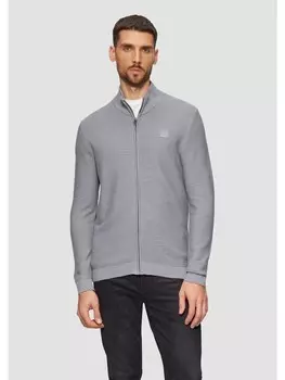 Спортивная куртка s.Oliver Strickjacke langarm, серый