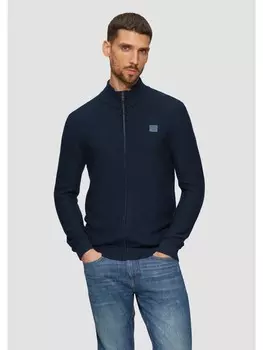 Спортивная куртка s.Oliver Strickjacke langarm, синий