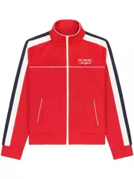 Спортивная куртка с полосками Sporty & Rich, красный