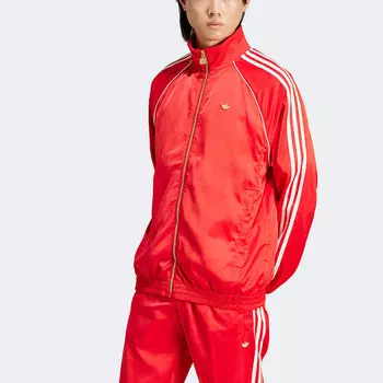 Спортивная куртка с вышитым логотипом Adidas Adidas Originals, красный
