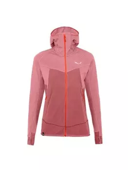 Спортивная куртка Salewa Fleecejacke Puez Hybrid Polarlite, цвет Mauvemood Melange