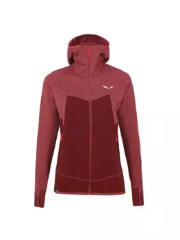 Спортивная куртка Salewa Fleecejacke Puez Hybrid Polarlite, цвет Syrah Melange