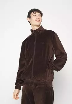 Спортивная куртка Script Logo Essential Trackjacket Sean John, цвет dark brown