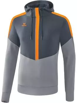 Спортивная куртка Squad Kapuzensweat erima, серый