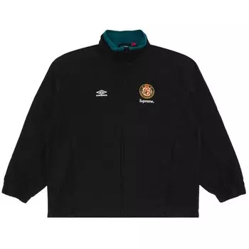 Спортивная куртка Supreme x Umbro из хлопка Ripstop, цвет Черный