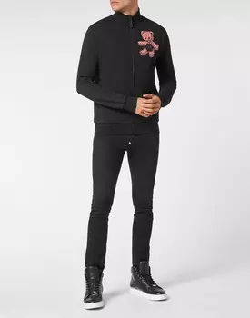 Спортивная куртка Teddy Bear Philipp Plein, цвет Black / Red