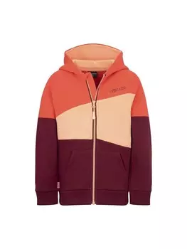 Спортивная куртка Trollkids Alesund, цвет redwood/dahlia