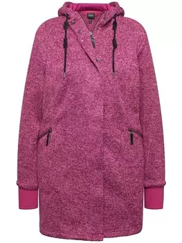 Спортивная куртка Ulla Popken, цвет dunkles malve