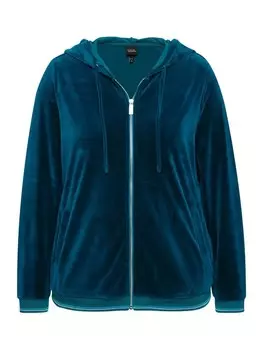 Спортивная куртка Ulla Popken, цвет dunkles petrol