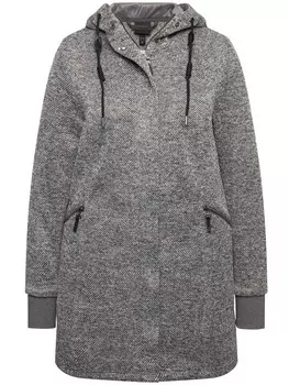 Спортивная куртка Ulla Popken, цвет grau melange