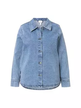 Спортивная куртка Ulla Popken Jacke, цвет blue denim