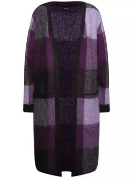 Спортивная куртка Ulla Popken Strickjacke, фиолетовый