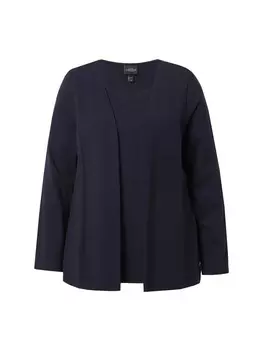 Спортивная куртка Ulla Popken Sweatjacke, цвет dunkles marine