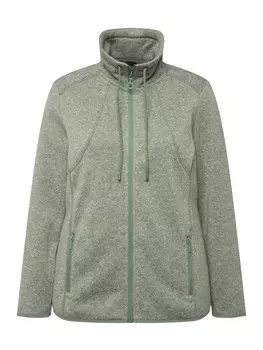 Спортивная куртка Ulla Popken Sweatjacke, цвет mintgrn