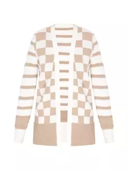 Спортивная куртка Usha Cardigan, цвет White Multicolour Beige