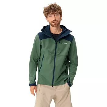Спортивная куртка VAUDE Roccia II softshell, зеленый