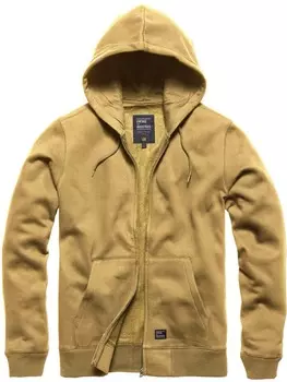 Спортивная куртка Vintage Industries Sweatjacke, бежевый