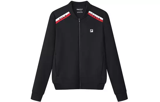 Спортивная куртка женская темно-синяя Fila