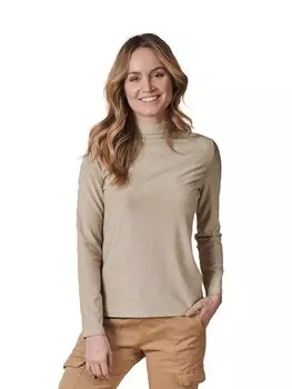 Спортивная куртка ZHRILL Damen Sweatshirt ZHABIGAIL, бежевый