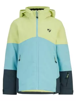 Спортивная куртка ZIENER Athletic Jacket AMAJA, цвет marine blue/cyan blue/light green