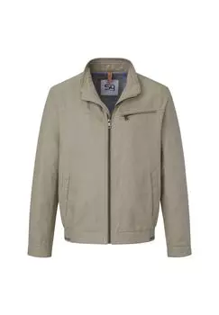 Спортивная летняя куртка из хлопка и льна GROSSETO S4 JACKETS, цвет Straw