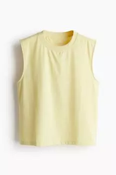 Спортивная майка drymove H&M, желтый