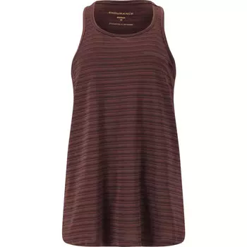 Спортивная майка Endurance, коричневый