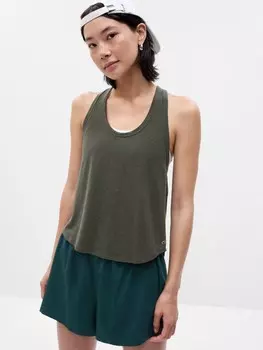 Спортивная майка Gap, зеленый