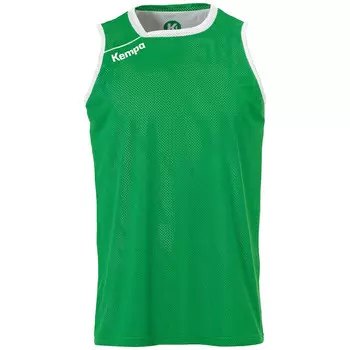 Спортивная майка Kempa, цвет grn/weiss/weiss