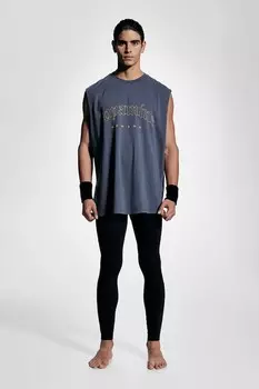 Спортивная майка свободного покроя H&M, мультиколор
