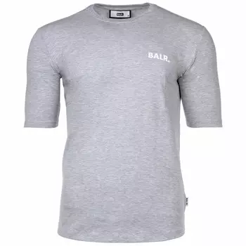 Спортивная маленькая футболка с логотипом на груди Balr, серый