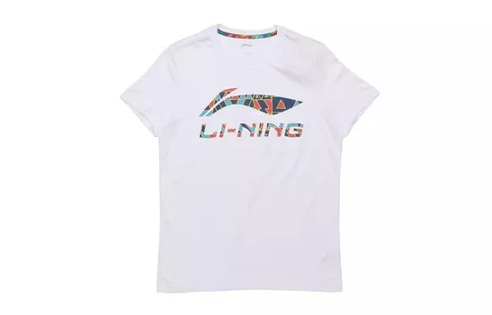 Спортивная модная коллекция футболок для мужчин, белая Lining, белый