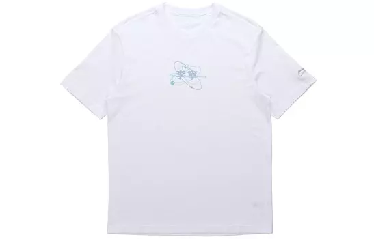 Спортивная модная коллекция футболок для мужчин Lining, белый